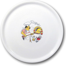 Hendi Izturīgs picas šķīvis no porcelāna Speciale dekorēts 330mm - komplektā 6