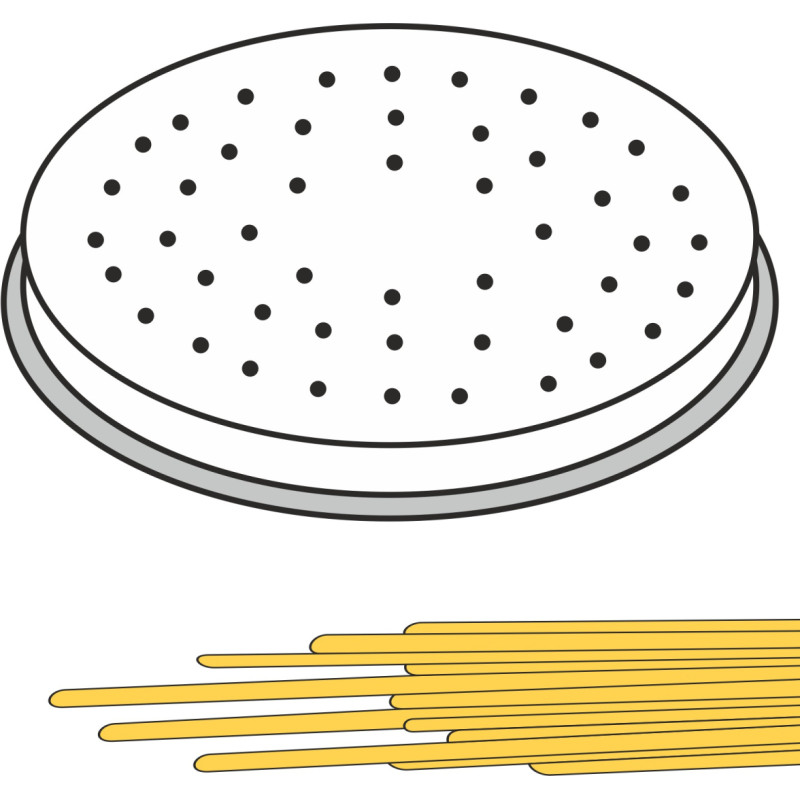 Hendi Sietiņa gals makaronu pagatavošanai SPAGHETTI 22 caurumi caurm. 2 mm MPF2.5/4 - 229484