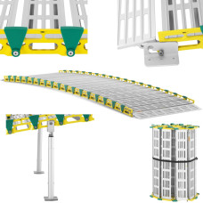 MSW Pārnēsājama saliekamā rampa līdz 500 kg 3000 x 914 mm