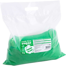 Gsg24 Krāsains cukurs kokvilnas konfektes zaļai dabīgai garšai 5kg