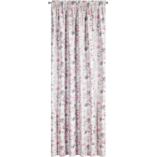 Larysa aizkars uz lentes 140x270 cm rozā