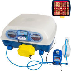 Borotto Inkubatora inkubators 49 olām automātisks ar mitrināšanas sistēmu profesionāli 150 W