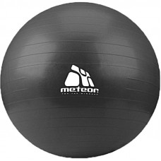 Meteor gym ball 75 cm with pump black 31134