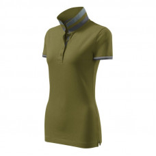 Malfini Collar Up polo shirt W MLI-257A3 avocado green