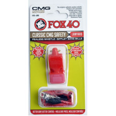 FOX Whistle 40 CMG Classic Safety + string 9603-0108 red