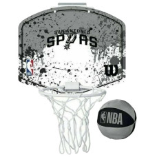 Wilson Basketball backboard NBA Team San Antonio Spurs Mini Hoop WTBA1302SAN