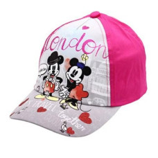 Beisbola cepure Mini Mickey Mouse London Minnie Mickey Mouse 52 rozā tumši 2784