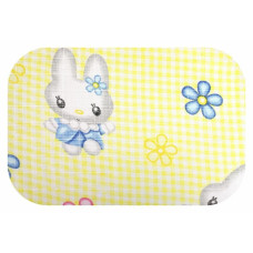 Ega Kids Autiņš - 25332 - TETRA PRINT - EGA - LUX - RABBIT - izmērs 70x80 cm