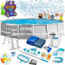 Intex Rāmis dārza baseins 457 x 122 cm 21in1 26726 + BEZMAKSAS burbuļu mašīna