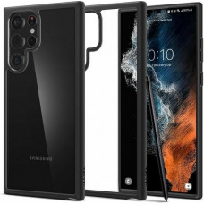 Spigen Ultra Hybrid Samsung S908 S22 Ultra Matte Black ACS03919