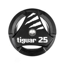 Tiguar Olympic plate PU 25 kg TI-WTPU02500