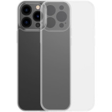 Baseus Korpusa vāciņš iPhone 13 Pro, stingrs korpuss ar caurspīdīgu gēla rāmi