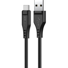 Acefast Tālruņa kabelis USB - USB-C 3A 1,2m melns