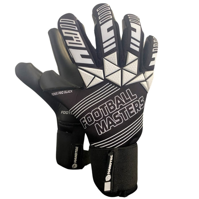 Football Masters FM Fenix Pro Junior Black Gloves S772057 / melni / 6