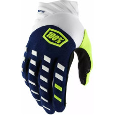 100% Rękawiczki 100% AIRMATIC Glove navy white roz. L (długość dłoni 193-200 mm) (NEW)