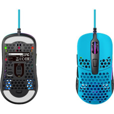 Xtrfy Cherry Xtrfy M42 RGB Gaming Maus - hellblau