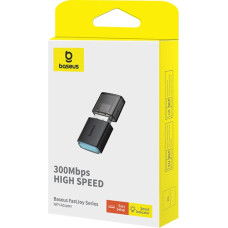 Baseus Ārējā USB WiFi 2.4GHz 300Mb/s melna tīkla karte