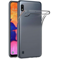 Fusion Ultra Back Case 0.3 mm Izturīgs Silikona Aizsargapvalks Priekš Samsung A105 Galaxy A10 | Galaxy M105 M10 Caurspīdīgs