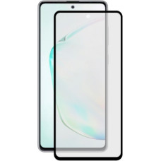 Fusion Full Glue 5D Tempered Glass Aizsargstikls Pilnam Ekrānam Samsung N770 Galaxy Note 10 Lite Melns