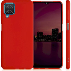 Fusion elegance fibre izturīgs silikona aizsargapvalks Samsung A125 Galaxy A12 sarkans