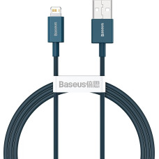 Baseus Superior sērijas kabelis USB uz iP 2.4A 1m (zils)