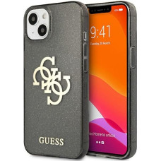 GUHCP13SPCUGL4GBK Guess TPU Big 4G Full Glitter Case for iPhone 13 Mini Black