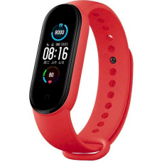 Fusion Wave pulksteņa siksniņa Xiaomi Mi Band 3 | 4 | 5 | 6 sarkana