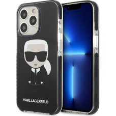 Karl Lagerfeld TPE Full Body Ikonik Case for iPhone 13 Pro Black