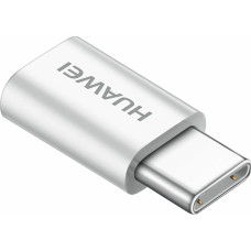 Huawei AP52 Micro USB to USB Type-C Adapter 5V 2A Data Sync Charge (bulk packaging) white