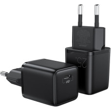 Joyroom Small Fast USB Type C PD Charger 25W EU Plug Black (L-P251)