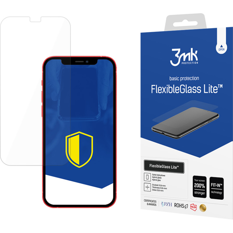 3Mk Protection Apple iPhone 12|12 Pro - 3mk FlexibleGlass Lite™ screen protector