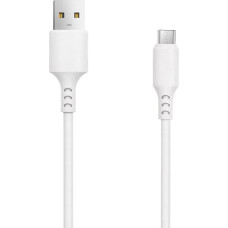 Setty cable USB - microUSB 1,0 m 2A white NEW