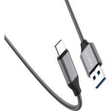 HAVIT cable H693 USB3.0 - USB-C 3A 1,0m grey