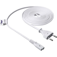 Akyga power cable for notebook AK-RD-06A Eight CCA CEE 7|16 | IEC C7 1.5 m white