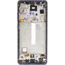 LCD display +Touch Unit Samsung A528B Galaxy A52s 5G Light Violet (Service Pack)