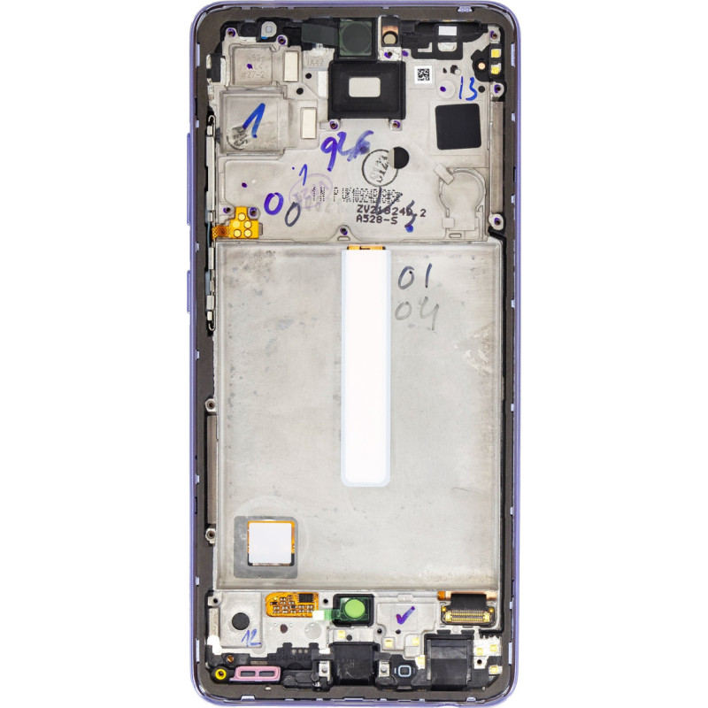 LCD display +Touch Unit Samsung A528B Galaxy A52s 5G Light Violet (Service Pack)