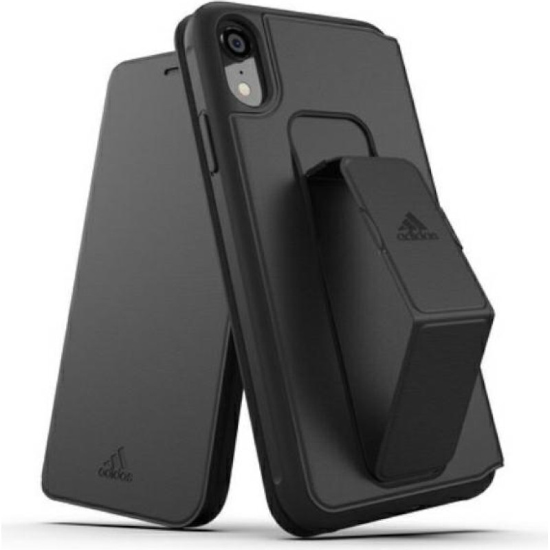 Adidas SP Folio Grip Case iPhone Xr czarny|black 32858