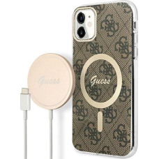 Zestaw Guess GUBPN61H4EACSW Case+Charger iPhone 11 6,1