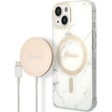 Zestaw Guess GUBPP14MHMEACSH Case+ Charger iPhone 14 Plus 6,7