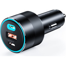 Choetech TC0011 car charger 130W 2x USB C 1x USB A (black)