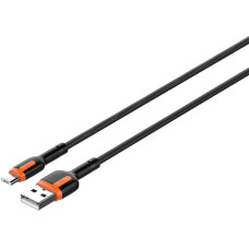 LDNIO LS531 USB - Micro USB 1m Cable (Grey-Orange)