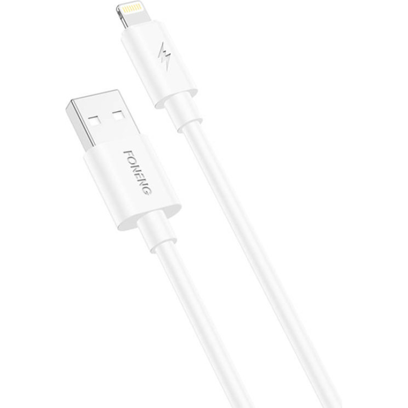 Foneng USB to Lightning Cable Foneng X67, 5A, 1m (white)