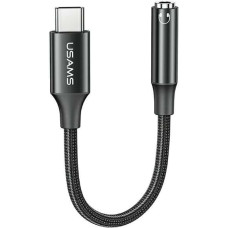 USAMS AU16 Adapter USB-C - jack 3.5m biały|white SJ599YPTC01 (US-SJ599)