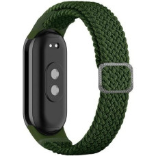 Beline pasek Mi Band 8 Textile zielony|green