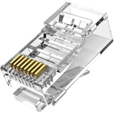 Vention Modular RJ45 Cat.6 UTP Connector Vention IDDR0-10 Transparent 10 pcs.