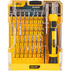 Precision Screwdriver set 33 pcs Deli Tools EDL1033D