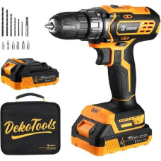 Deko Tools Cordless Drill Deko Tools DKCD16XL01-B5S2 16V