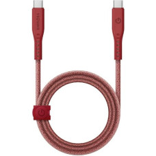 Energea kabel Flow USB-C - USB-C 1.5m czerwony|red 240W 5A PD Fast Charge