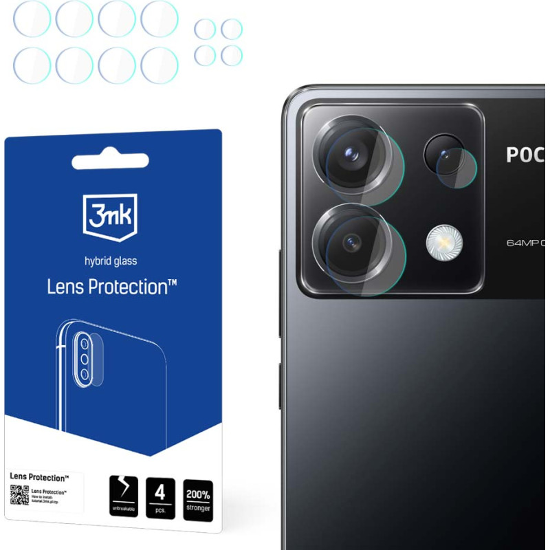 3Mk Protection Poco X6 5G - 3mk Lens Protection™ screen protector