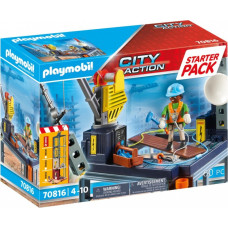 Playmobil Construction Site with Winch (70816)